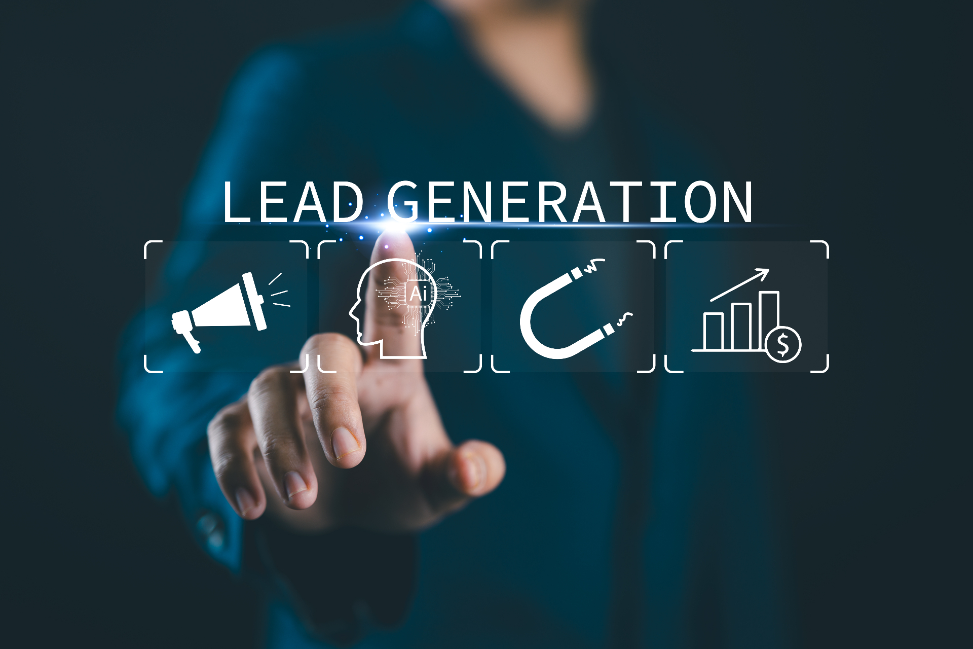 Lead generation asistido por inteligencia artificial y automatización de recuperación